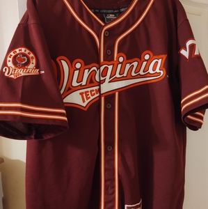 Virginia Tech  - Button Up Jersey